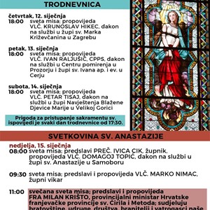 Proslava sv. Anastazije u Samoboru